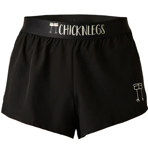 Comfortable Shorts-Men's Black 2" Split Shorts