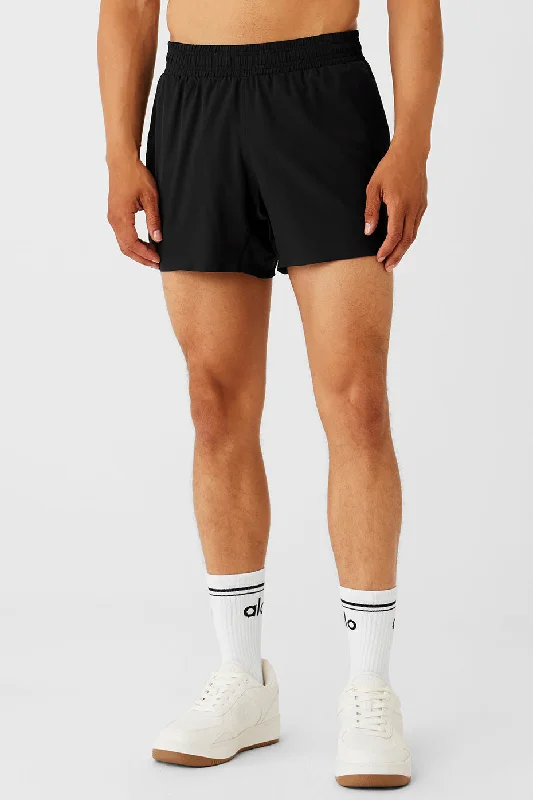 All-Purpose Shorts-5" Adapt Running Short - Black