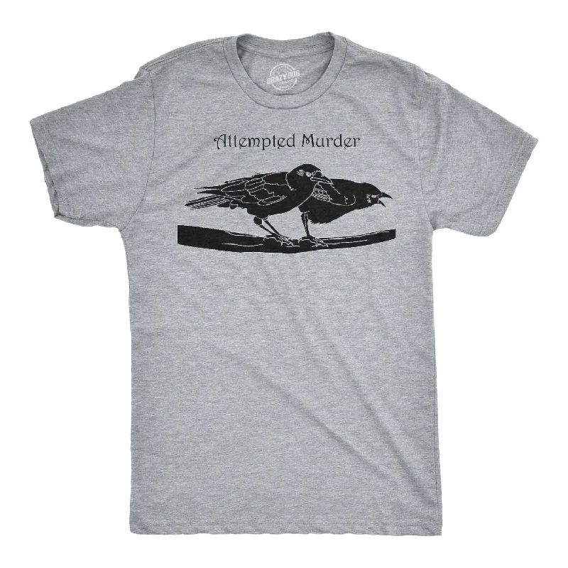 Family Matching T-Shirts-Attempted Murder Men's T Shirt