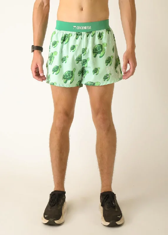 Lightweight Cargo Shorts-Men's Sea Turtles 4" Half Split Shorts