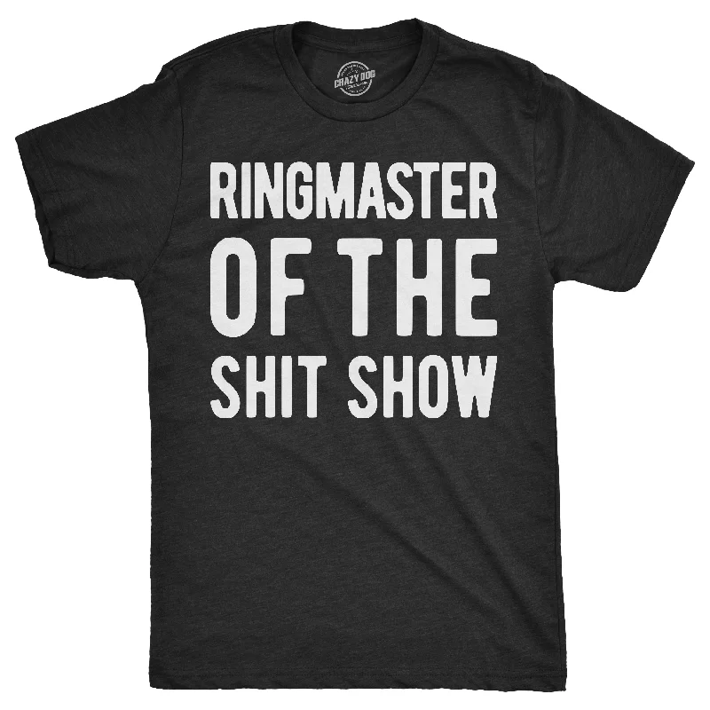 All-Season T-Shirts-Ringmaster Of The Shitshow Men's T Shirt