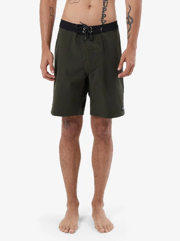 Cool Weather Running Shorts-Minimal Thrills Boardshort - Grape Leaf