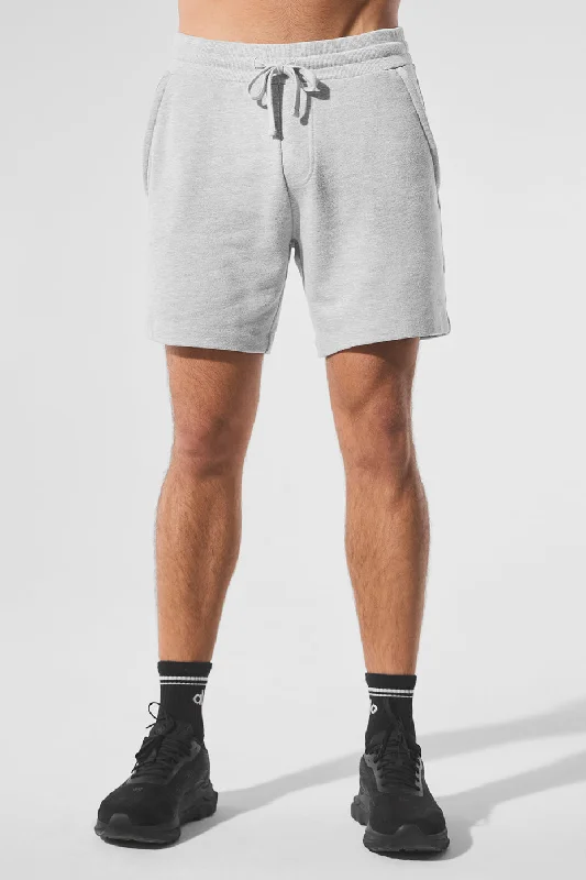 Hybrid Sports Shorts-Chill Short - Athletic Heather Grey