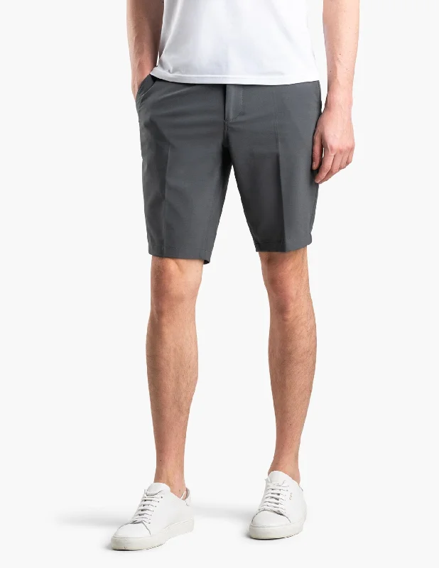 Eco-Friendly Shorts-Essential Suit Shorts Grey