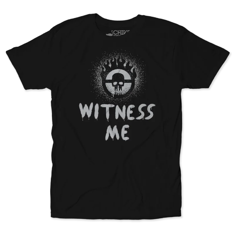 Cotton T-Shirts-Witness Me Unisex Tee