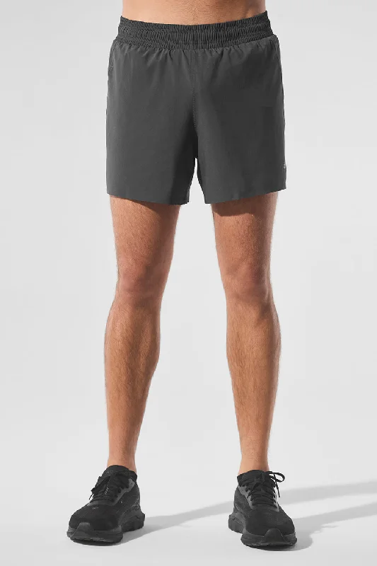 Women’s Casual Shorts-5" Adapt Running Short - Anthracite