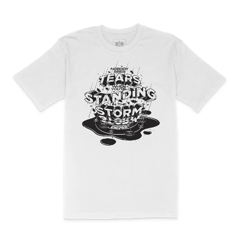 Customizable T-Shirts-Atmosphere - Puddle of Tears / Storm Lyric Tee 2 (Limited Edition Shirt)