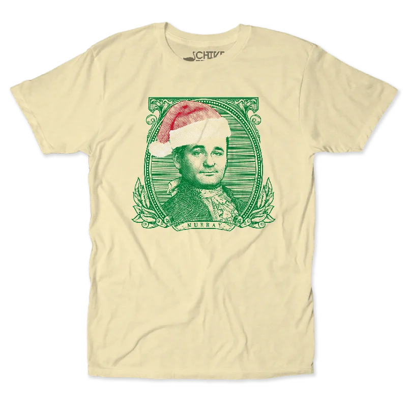 Funny Graphic T-Shirts-Dollar Bill Christmas Edition Unisex Tee