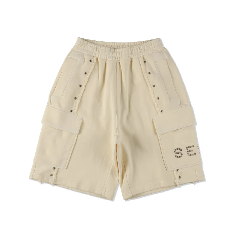 Custom Board Shorts-Sulfer Acid Studs Sweat Short