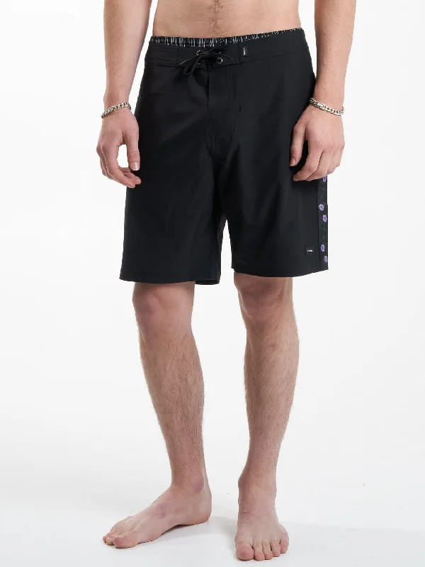 Running Shorts For Women-Sub Rosa Boardshort - Black