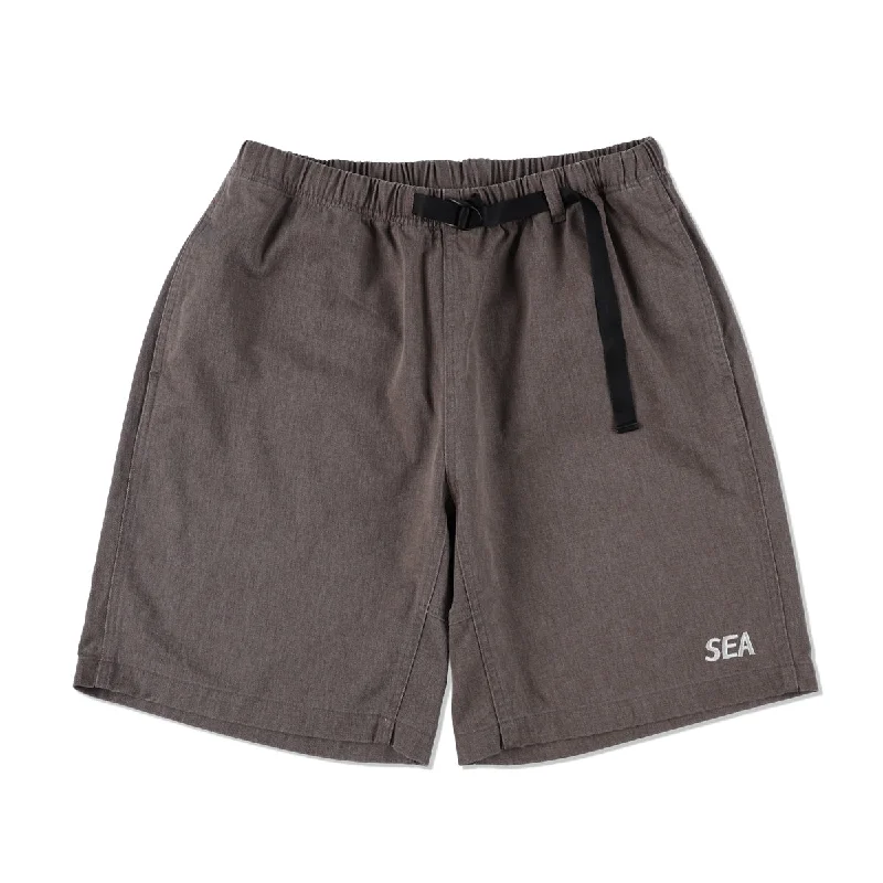 Long-Sleeve Workout Shorts-SEA ESS SHORT