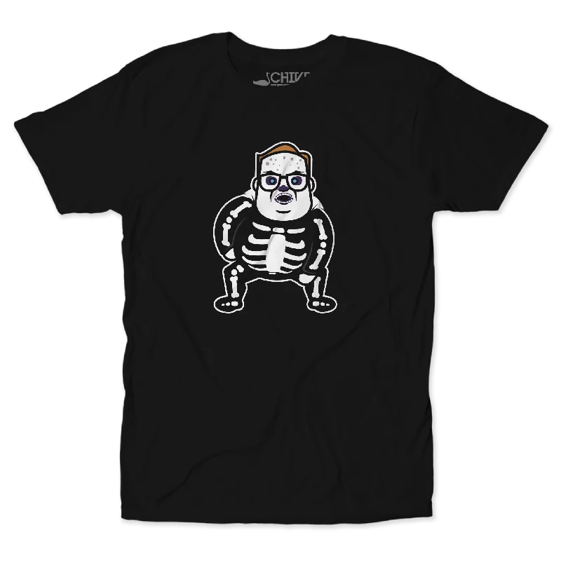 Graphic Printed T-Shirts-Foley Skeleton Unisex Tee