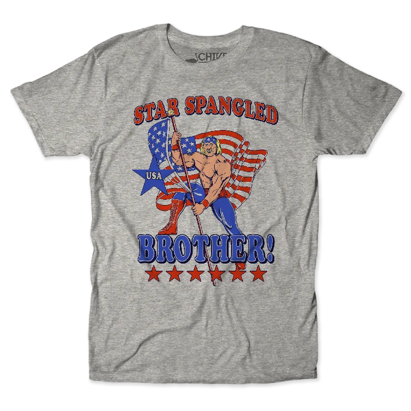 Oversized Graphic T-Shirts-Star Spangled Unisex Tee