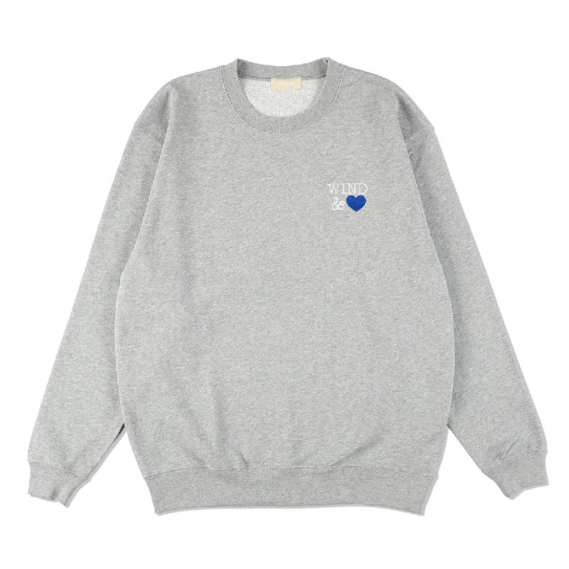 Workout Shorts-Crewnwck Sweat Shirt(Heart)