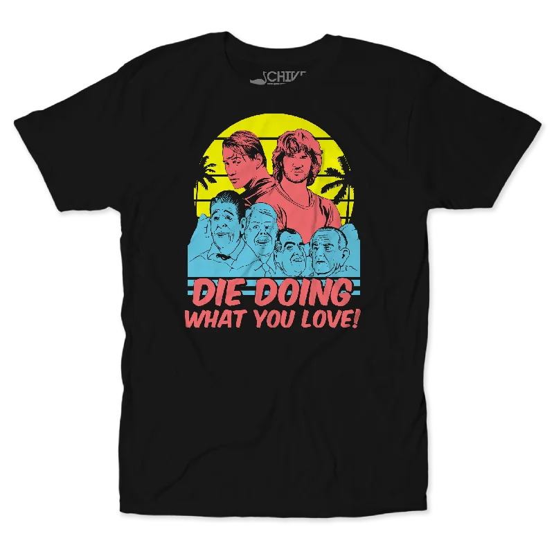 Premium T-Shirts-Doing What You Love Unisex Tee