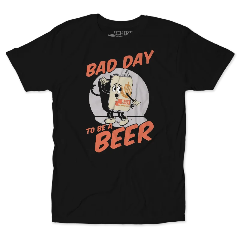 Custom Kids T-Shirts-Bad Day To Be A Beer Unisex Tee