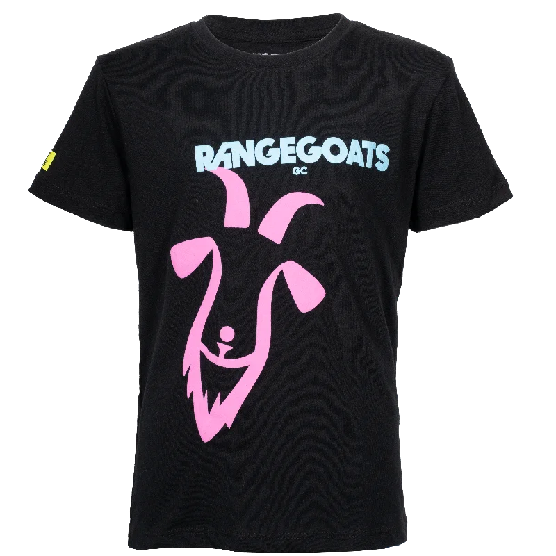 Custom Kids T-Shirts-RangeGoats GC | Big Logo Tee - Youth