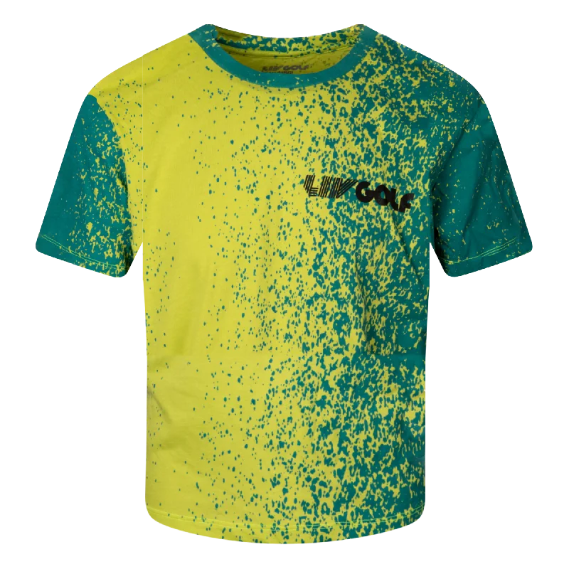 Stylish Printed T-Shirts-LIV Golf | Youth Spray Tee