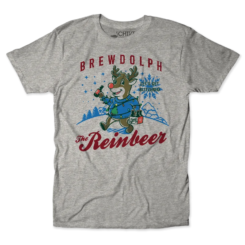 Comfortable T-Shirts-Brewdolph Unisex Tee