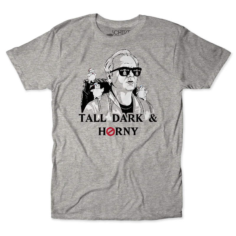 Streetwear T-Shirts-Tall Dark And Horny Unisex Tee