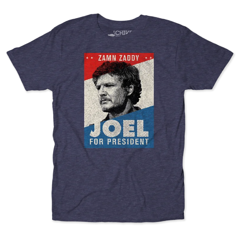 Cotton Blend T-Shirts-Joel For President Unisex Tee