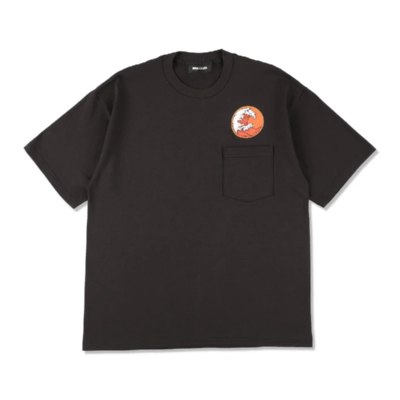 Moisture-Wicking T-Shirts-WDS (Billow Wave) Pocket S/S Tee