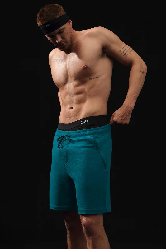 Running Shorts-Chill Short - Oceanic Teal