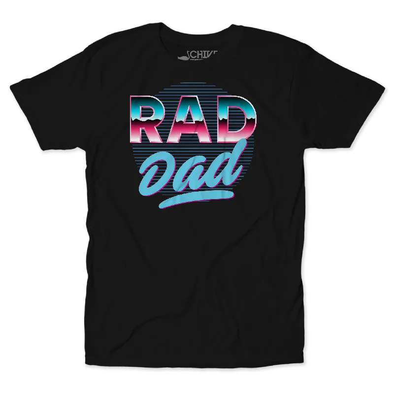 Funny Family T-Shirts-Rad Dad Unisex Tee