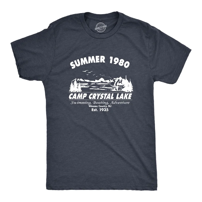 Personalized Graphic T-Shirts-Summer 1980 Camp Crystal Lake Men's T Shirt