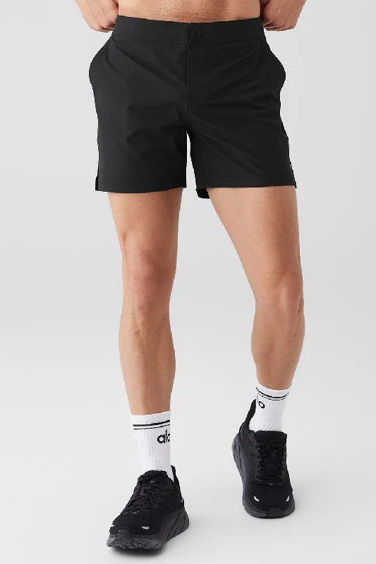 Cotton Shorts-7'' Sport Short - Black