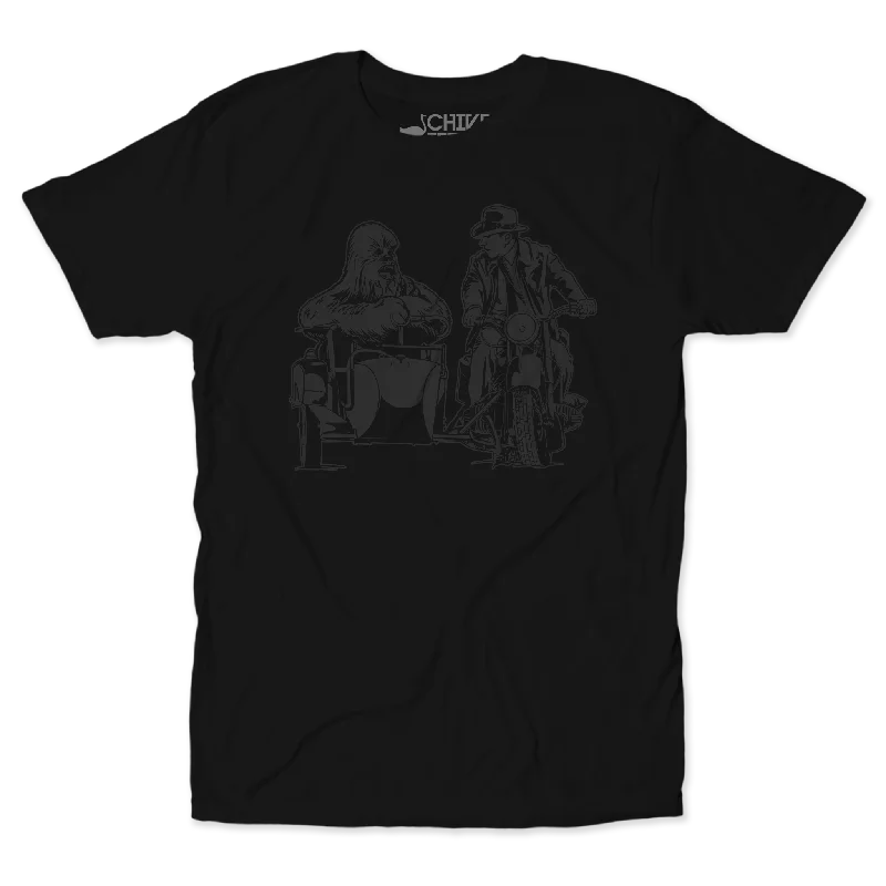 Running T-Shirts-We Named The Dog Indiana Blackout Tee