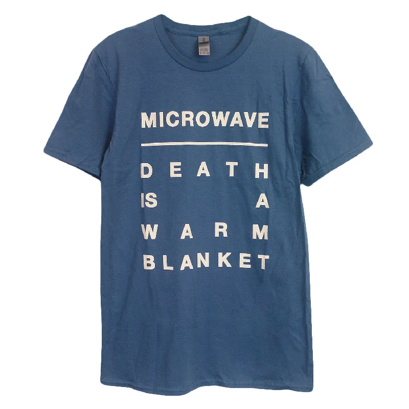 Activewear T-Shirts-Death Is A Warm Blanket Indigo - Tee