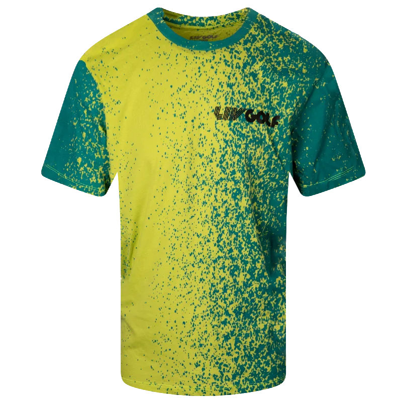 Running Team T-Shirts-LIV Golf | Men's Spray Tee