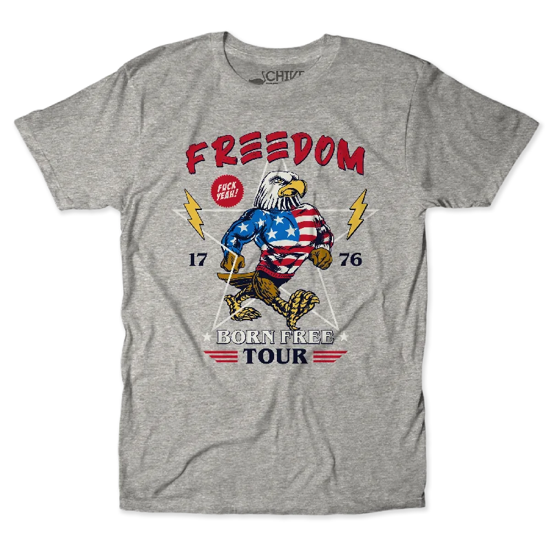 Band Logo T-Shirts-Born Free Unisex Tee