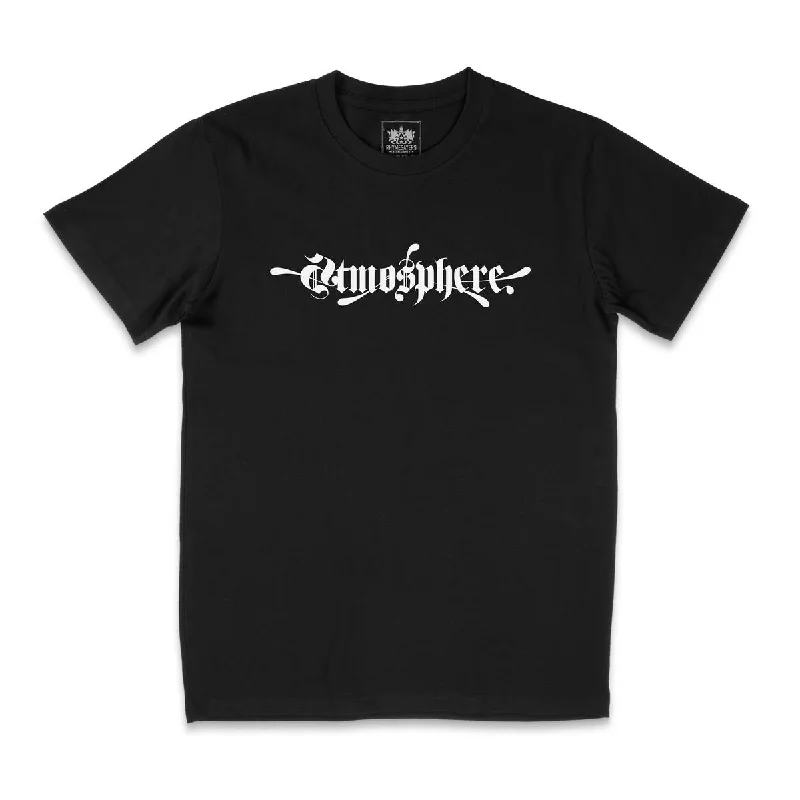 Graphic Printed T-Shirts-Atmosphere - Hardcore Black Shirt