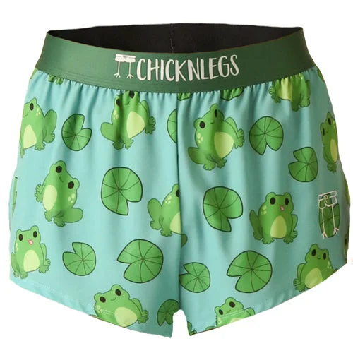 Stylish Running Shorts-Men's Fartlek Froggies 2" Split Shorts