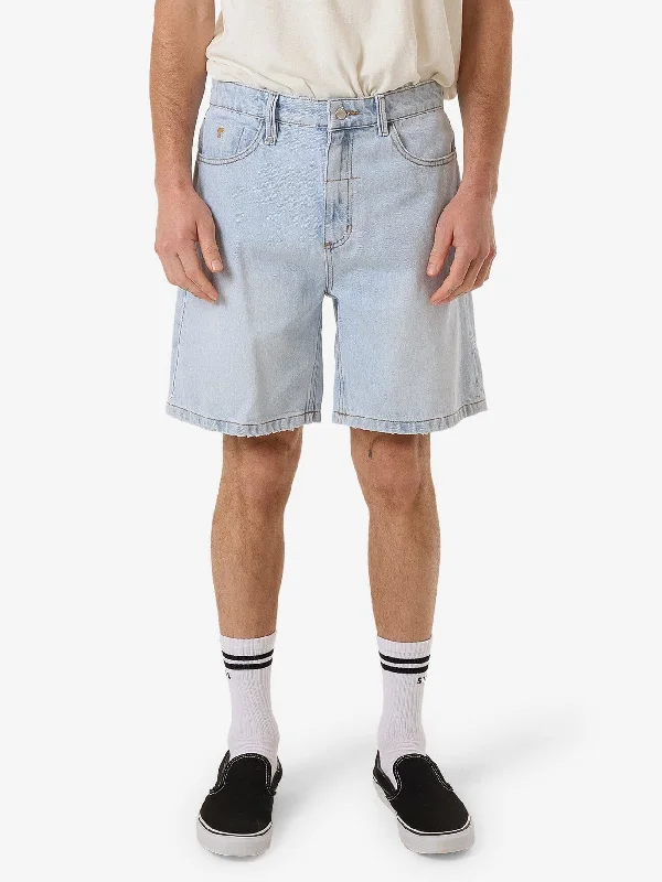 Classic Bermuda Shorts-Slacker Denim Short - Epoch Blue