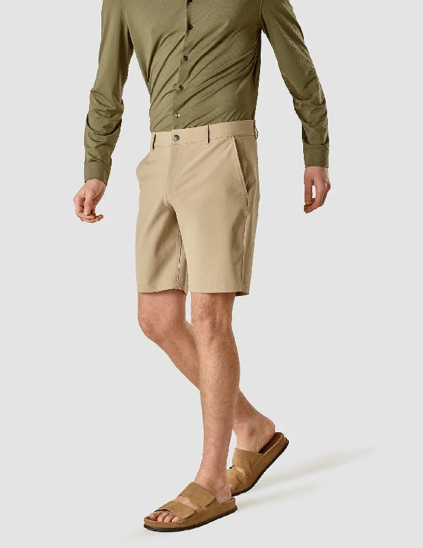 Trendy Shorts-Essential Shorts Khaki