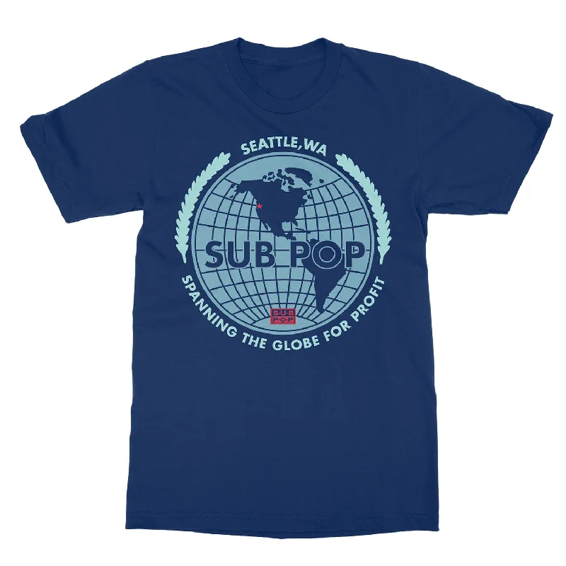 Custom Band T-Shirts-Spanning the Globe T-Shirt