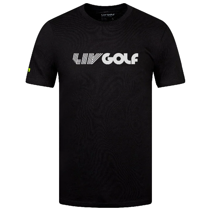 Stylish V-Neck T-Shirts-LIV Golf | Men's Stream Tee