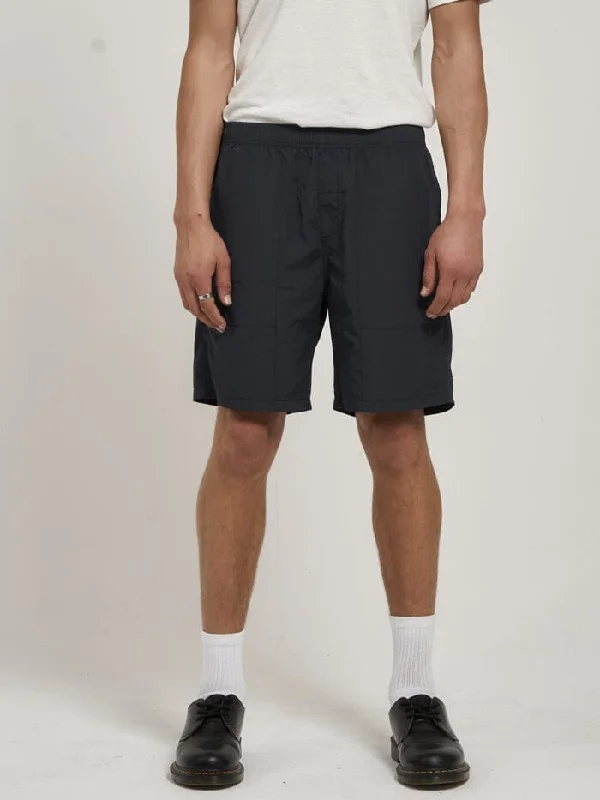 Running Shorts With Drawstring-Endless Thrills Short - Petrol