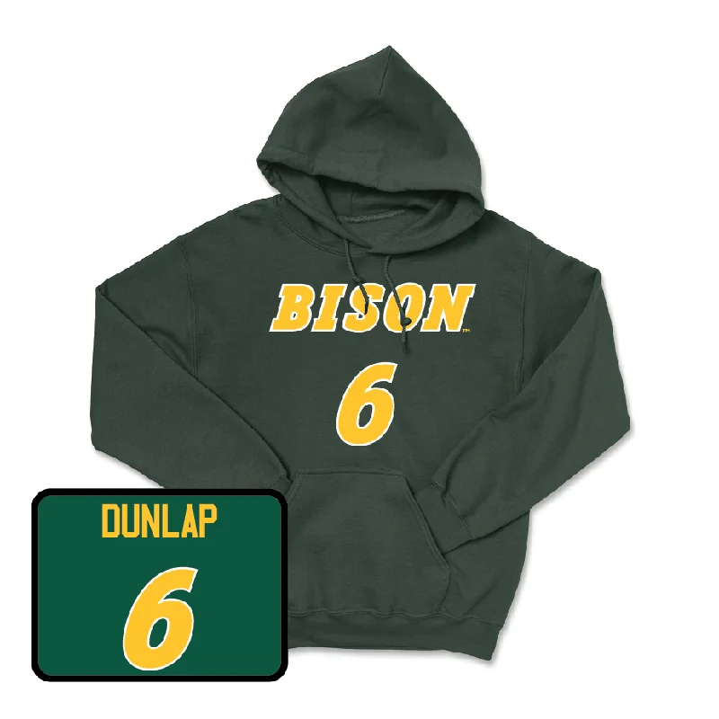 Colorful Pullover Hoodies-Green Baseball Player Hoodie  - James Dunlap